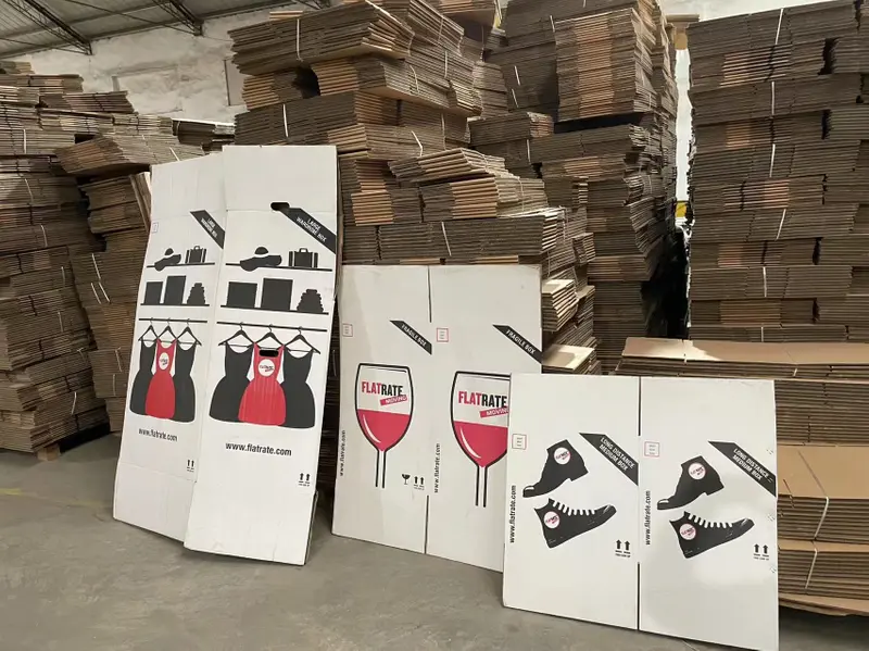 重型运输衣橱搬家纸箱带横杆